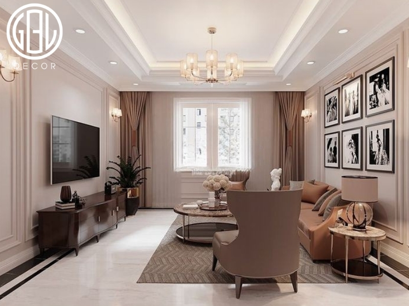 Thiết kế nội thất tân cổ điển